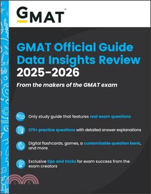 GMAT Official Guide Data Insights Review 2025 - 2026: Book + Online Question Bank