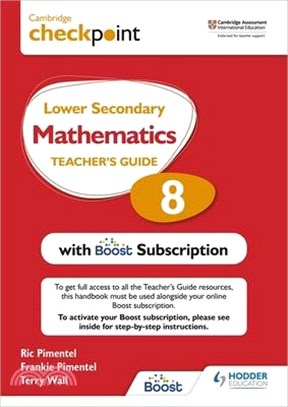 Cambridge Checkpoint Lower Secondary Mathematics Teacher's Guide 8 with Boost Subscription Booklet