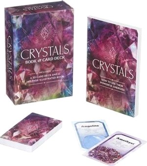 Crystals Book & Card Deck: Includes a 52-Card Deck and a 160-Page Illustrated Book
