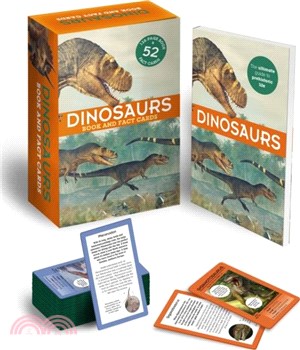 Dinosaurs: Book and Fact Cards：128-Page Book & 52 Fact Cards