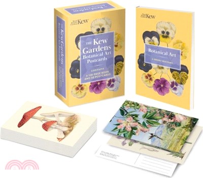 The Kew Gardens Botanical Art Postcards：Contains a 128-page Book and 50 Postcards