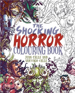 The Shocking Horror Colouring Book