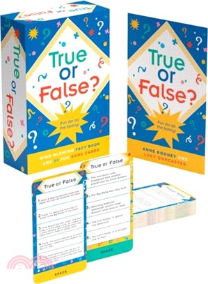 True or False?：Mind-Blowing 128-page Fact Book and 52 Fun Game Cards