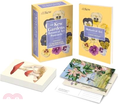 The Kew Gardens Botanical Art Postcards: Contains a 128-Page Book and 50 Postcards