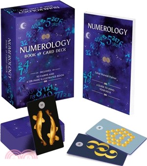 Numerology Book & Card Deck：Includes 52 cards and a 128-page illustrated book