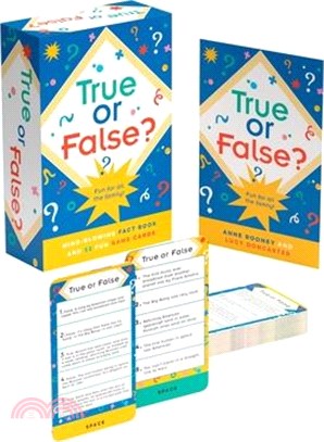 True or False?: Mind-Blowing 128-Page Fact Book and 52 Fun Game Cards