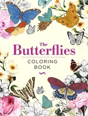 The Butterflies Coloring Book: Hardback Gift Edition