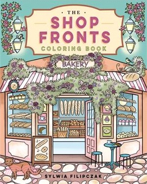 The Shop Fronts Coloring Book