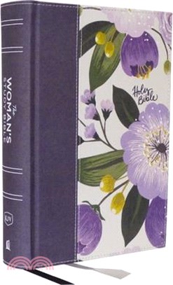 Kjv, the Woman's Study Bible, Cloth Over Board, Purple Floral, Red Letter, Full-Color Edition, Comfort Print: Receiving God's Truth for Balance, Hope,