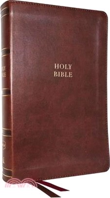 Nkjv, Single-Column Reference Bible, Verse-By-Verse, Leathersoft, Brown, Red Letter, Comfort Print