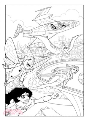 DC Super Hero Girls ─ A Kids Coloring Book