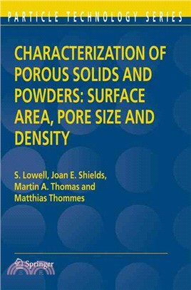 Characterization Of Porous Solids And Powders ― Surface Area, Pore Size And Density