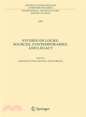 Studies on Locke ― Sources, Contemporaries, and Legacy