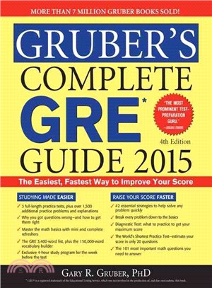 Gruber's Complete GRE Guide 2015