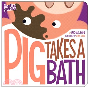 Pig takes a bath /