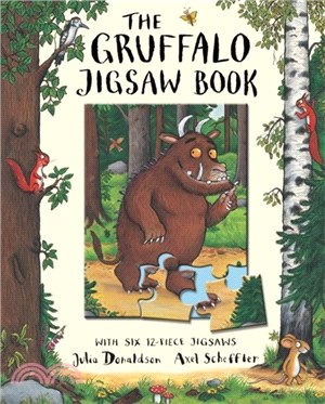 The Gruffalo Jigsaw Book (硬頁拼圖書)