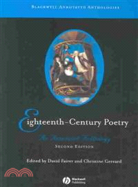 EIGHTEENTH-CENTURY POETRY - AN ANNOTATED ANTHOLOGY 2E