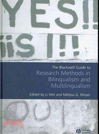 The Blackwell Guide To Research Methods In Bilingualism And Multilingualism