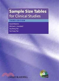 SAMPLE SIZE TABLES FOR CLINICAL STUDIES 3E