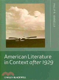 AMERICAN LITERATURE IN CONTEXT AFTER 1929