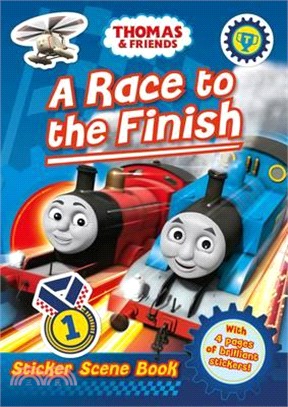 Thomas Race To The Finish Sticker Scene