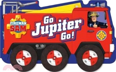 Fireman Sam: Go, Jupiter, Go! (a wheel book)：Wheel Book