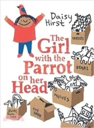 The girl with the parrot on her head /