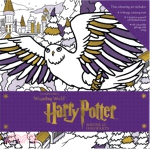 Harry Potter: Winter at Hogwarts: A Magical Colouring Set (英國版)