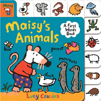 Maisy's Animals: A First Words Book (硬頁書)(英國版)