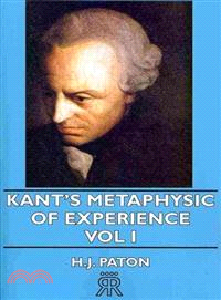 Kant's Metaphysic of Experience