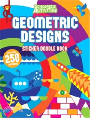 Scholastic Activities: Geometric Designs Sticker Doodle Book (ages 7+)