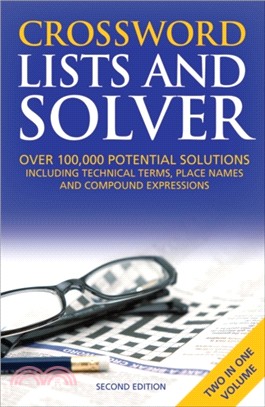Crossword Lists & Crossword Solver：Over 100,000 potential solutions including technical terms, place names and compound expressions