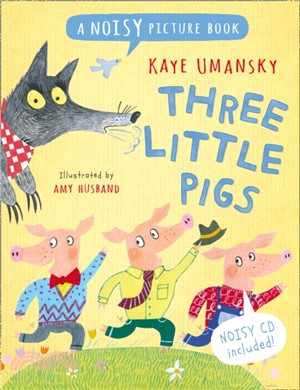 Three little pigs :a noisy p...
