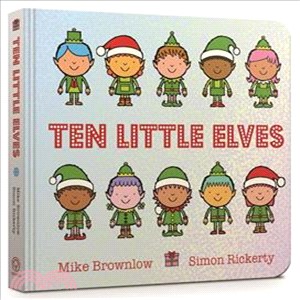 Ten Little Elves : Board Book