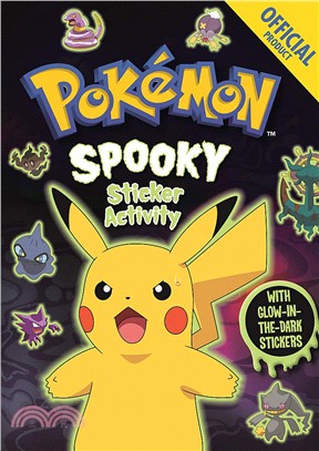 Official Pokemon Spooky Sticker Book