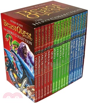 Beast Quest The Hero Series 1, 2 and 3 Collection (共18本)