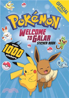 Pokemon Welcome to Galar 1001 Sticker Book