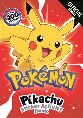 Pokemon: Pikachu Sticker Activity Book：With over 200 stickers