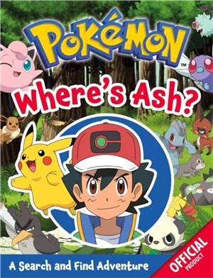 Pokemon: Where's Ash?：A Search and Find Adventure