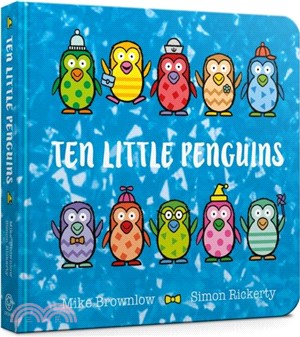 Ten Little Penguins Board Book