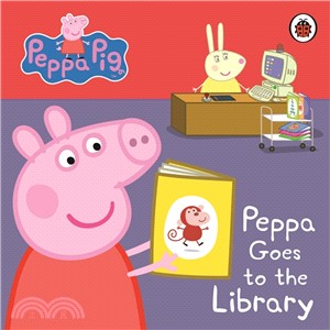 Peppa goes to the library.