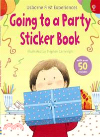 Going to a Party Sticker Book