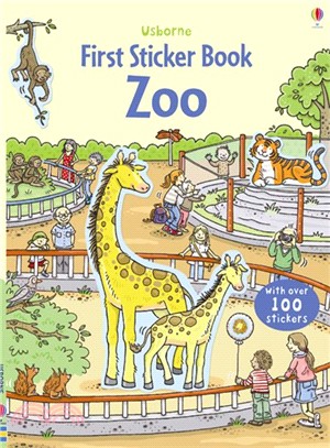 First sticker book Zoo (貼紙書) | 拾書所