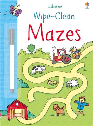 Wipe-Clean Mazes (附白板筆)