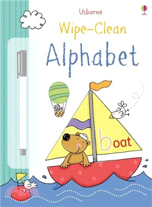 Wipe-Clean Alphabet (附白板筆)