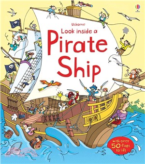 Look Inside a Pirate Ship (硬頁書) | 拾書所