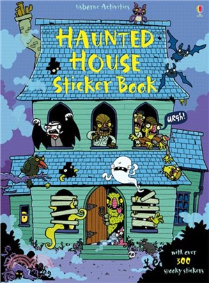 Haunted house sticker book