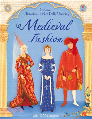 Historical Sticker Dolly Dressing Medieval Fashion (貼紙書)