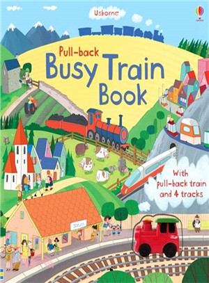Pull-back busy train book (玩具書)
