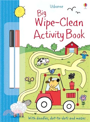 Big Wipe-Clean Activity Book (附白板筆)